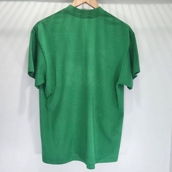 Mountain Dew Vintage Logo Original Dew Shirt Green Single Stitch USA Men Size XL - Picture 5 of 6